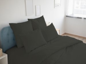 Stella Ateliers Ložní povlečení JOY cícha 140x200cm - 9512 antracit