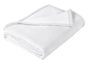 Dětská micro deka 100x150cm bílá přírodní (smetanová)