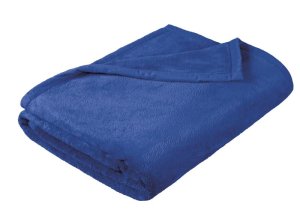 Dětská micro deka 100x150cm modrá