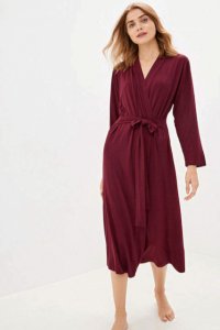 Soft Cotton Luisa Moretti Dámský bambusový župan CHANTAL M černá - 8680404126333