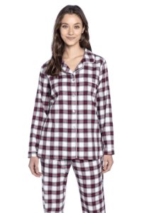 Soft Cotton GUASCH Dámské pyžamo ESTELA XL Bordó GUASCH Dámské pyžamo ESTELA XL Bordó - 8431204655574