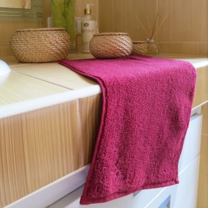 Polášek Holešov Ručník vínová Červená 100% bavlna 30x50