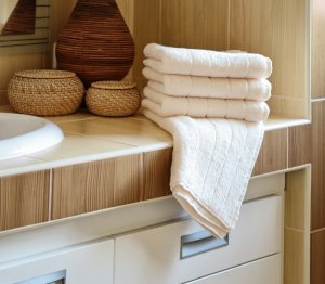 Polášek Holešov Iva smetanová 100% bavlna Ručník 50x100