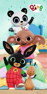 Polášek Holešov Dětská osuška Králiček Bing 100% bavlna 70x140