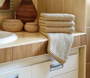 Polášek Holešov Iva béžová Ručník 50x100