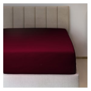 Polášek Metráž Jersey č. 28 vínová 100% bavlna Jersey š.240 cm