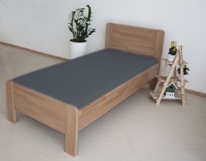 Polášek Holešov Prostěradlo bavlna plátno tmavě šedé 100% bavlna Šedá 155x240