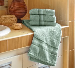 Polášek Holešov Dita mint Osuška 70x140 100% bavlna Zelená