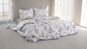 Polášek Holešov Povlečení bavlna 5752-08 100% bavlna květiny 140x200 / 70x90