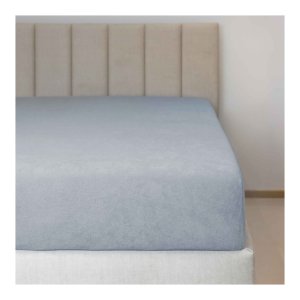 Polášek Holešov Froté prostěradlo č.67 Holubí šeď Šedá 85% bavlna + 15% polyamid 90x200 15 - 18 cm