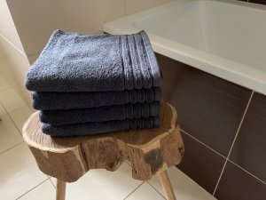 Polášek Laura Dark grey 100% bavlna Šedá 50x100