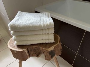 Polášek Laura Cream 100% bavlna Smetanová 50x100