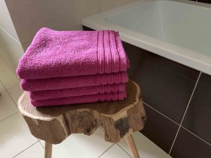 Polášek Laura Pink 100% bavlna Růžová 50x100