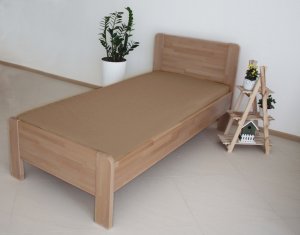 Polášek Holešov Prostěradlo bavlna plátno tmavě béžová 100% bavlna Béžová 155x240