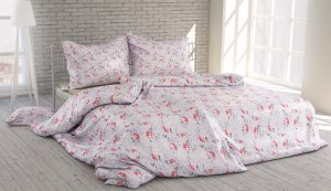 Polášek Holešov Povlečení bavlna 5752-10 100% bavlna květiny 140x200 / 70x90