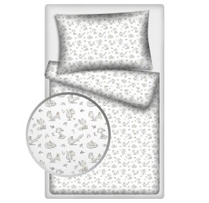 Polášek Holešov Povlečení bavlna Lištičky 100% bavlna 140x200 / 70x90