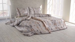 Polášek Povlečení krep 5920-18 100% bavlna květiny 140x200 / 70x90