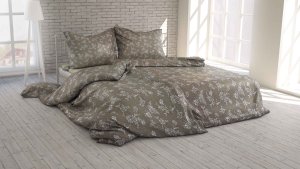 Polášek Povlečení krep 5920-43 100% bavlna květiny 140x200 / 70x90