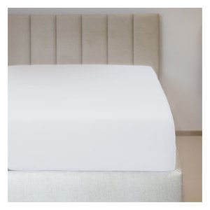 Polášek Holešov Jersey prostěradlo č.1 bílá LYCRA 95% bavlna + 5% elastan Bílá 90x200 15 - 18 cm