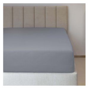 Polášek Holešov Jersey prostěradlo č.31 šedá LYCRA Šedá 95% bavlna + 5% elastan 90x200 15 - 18 cm