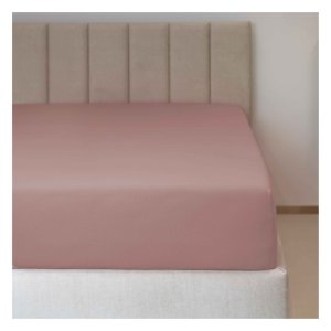 Polášek Holešov Jersey prostěradlo č.68 starorůžová LYCRA 95% bavlna + 5% elastan Růžová 90x200 15 - 18 cm