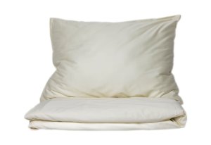 Polášek Povlečení bavlněný satén Light cream 400 100% bavlna Smetanová 140x200 / 70x90