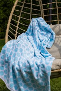 Polášek Holešov Plážová osuška č.13 100% bavlna 100x180 cm Světle modrá