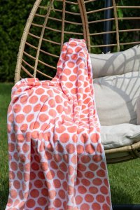 Polášek Holešov Plážová osuška č.16 Červená 100% bavlna 100x180 cm