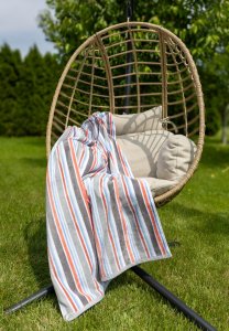 Polášek Holešov Plážová osuška č.19 100% bavlna Šedá 100x180 cm