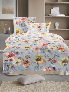 Polášek Povlečení Irisette TENCEL 8538-20 květiny 140x200 / 70x90 100% Lyocell