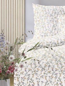 Irisette Povlečení krep Irisette 8665-40 100% bavlna květiny 140x200 / 70x90