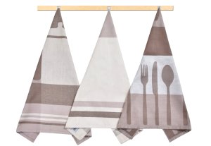 Kuchyňská utěrka 50x70cm příbory
