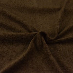 Froté prostěradlo 90x200cm 190g/m2 na vysokou matraci tmavě hnědé