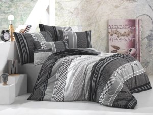 Povlečení francouzské bavlna 240x220,70x90 Sorento black