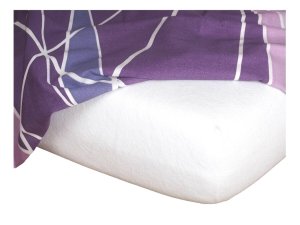 Froté prostěradlo 90x200x20 bílé Nestandard