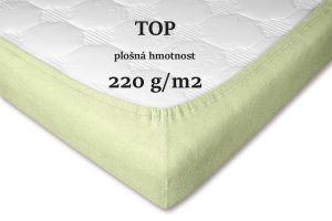 Froté prostěradlo hrášek