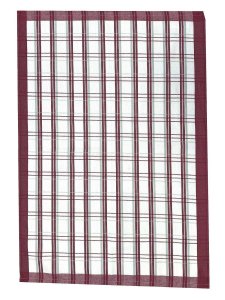 Kuchyňské utěrky Extra savé Tradiční káro bordó 50x70 cm, 3 ks