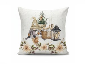 Vánoční povlak Skřítek s lucernou CYH6060C 40x40 cm