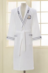 Soft Cotton Soft Cotton Luxusní pánský župan MARINE MAN v dárkovém balení Bílá M - 8698642055698