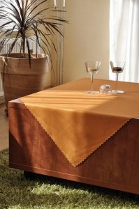 Polášek Holešov Ubrus teflon UNI oranžová 7315 100% polyester Oranžová 100x100
