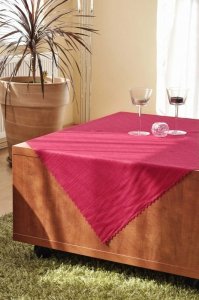 Polášek Holešov Ubrus teflon UNI vínová 7310 Červená 100% polyester 75x75