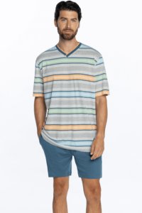Soft Cotton GUASCH Pánské pyžamo ANDREAS XXL &Scaron;edá GUASCH Pánské pyžamo ANDREAS XXL &Scaron;edá - 8431204666716