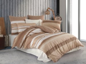 Prodloužené povlečení bavlna 140x220, 70x90 cm Orin beige
