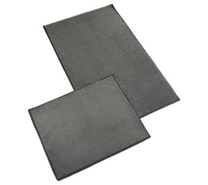Koupelnová sada předložek GOLD 60x100+60x50cm  tmavě šedá