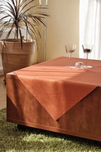 Polášek Holešov Ubrus teflon UNI sv.oranžová 7317 100% polyester Oranžová 140x200
