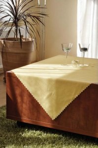 Polášek Holešov Ubrus teflon UNI sv.žlutá 7306 100% polyester Žlutá 140x180