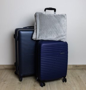 Polášek Holešov Cestovní deka MIKROFLANEL č.31 Šedá 100% polyester 120x160
